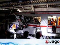 14 pessoas mortas em colisão entre dois trens na Indonésia, temem-se mais vítimas