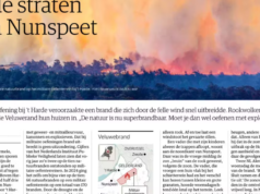 A Holanda sob as garras dos incêndios florestais