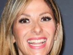 A apresentadora de TV Gülcan Kamps foi mãe pela segunda vez