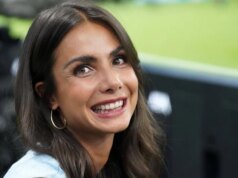 A apresentadora do ARD, Lea Wagner, oferece informações sobre sua gravidez