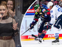 A estrela de “The Voice” canta antes da vitória de Eisbern – torce por Mannheim após o hino nacional