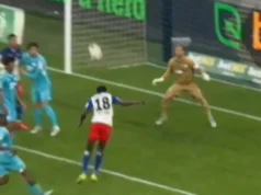 Amargo para HSV! – Acidente de cabeça de Jatta