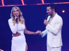 Após o cancelamento do show: Anna-Carina Woitschack surpreende com aparição do “Show de Giovanni Zarrella”