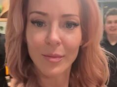 Cor da primavera: Simone Lugner está com o cabelo rosa agora