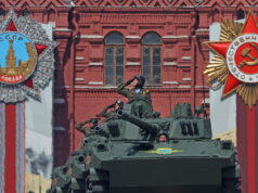 “Devido à situação atual”, a Rússia não exibirá equipamento militar no desfile em Moscou no dia 9 de maio.