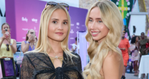 Doce surpresa: Davina e Shania Geiss têm admiradores secretos