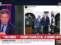 “Dois Reis”: tweet da Casa Branca sobre encontro entre Donald Trump e Carlos III