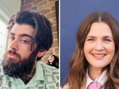 Drew Barrymore e Zayn Malik tatuaram um ao outro