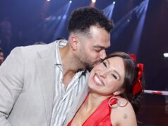 É assim que Timothy apoia Bianca Heinecke durante “Let’s Dance”.