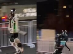 Eles correm à noite para treinar: mais de 70 robôs humanoides participarão de meia maratona entre humanos