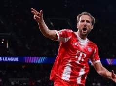 FC Bayern: Harry Kane, Luis Diaz e Michael Olis ultrapassam a marca dos 100 golos