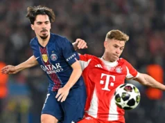 FC Bayern: Joshua Kimmich chateado com o pênalti do PSG