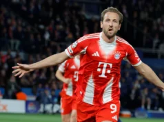 FC Bayern: Kane criticado por sua declaração após o jogo com Paris