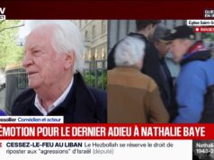 Funeral de Nathalie Bey: “A beleza, o sorriso, a alegria, a alegria eram todos dela”, testemunha Andre Dusolier