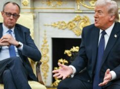 Guerra no Médio Oriente: Donald Trump condena chanceler alemão que “não sabe do que está a falar”