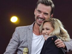 Helen Fischer e Florian Silberisen: sensação da TV! Uma apresentação conjunta em um talk show em 1º de maio