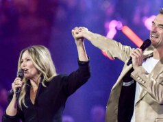 Helene Fischer e Florian Silbereisen juntos pela primeira vez em um talk show