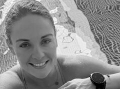 Influenciadora Mara Flávia Araújo participa do Triathlon