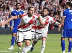 Liga Conferência: O Estrasburgo perde a primeira mão da semifinal para o Rayo Vallecano, mas mantém vivas as chances de se classificar para a final