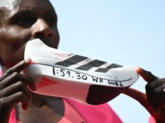 Maratona em menos de 2 horas: Sebastian Sawé e Yomif Kjelcha usam os mesmos sapatos ‘mágicos’ de US$ 500 que pesam menos de 100 gramas