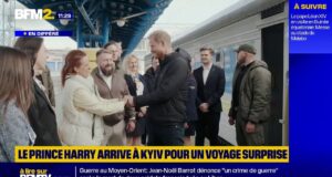 O Príncipe Harry chegou à Ucrânia para uma visita surpresa.