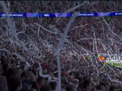 O que está acontecendo aí? – De repente, milhares de rolos de papel higiênico voaram para o campo!