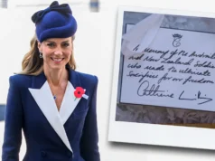 O que sua assinatura indica – Kate está escrevendo uma carta aos soldados mortos