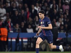 PSG: Achraf Hakimi perderá a “próxima semana” devido a uma lesão na coxa direita contra o Bayern de Munique