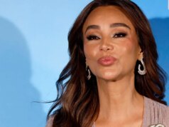 Verona Pooth comemora em Dubai apesar do conflito no Oriente Médio