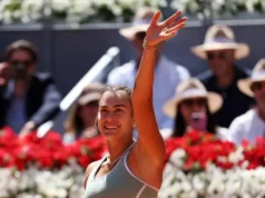 WTA 1000 de Madri. Aryna Sabalenka chega com dificuldade às quartas de final