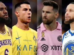 10 Esportistas Mais Pagos de 2026: Messi Vencido pelo Boxeador Canelo Alvarez, Ronaldo é o Mais Valioso!