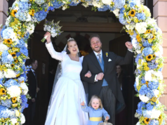 A Condessa Emma e o Conde Mauritz iniciam seu casamento de verão