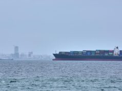 A âncora do navio GNL que ia da Índia para Ormuz foi lançada