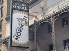 A apresentação do Livro de Mórmon foi cancelada após um incêndio no histórico Eugene O’Neill Theatre