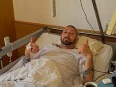 A caminho do estádio de futebol, Sascha Molders precisa de cirurgia