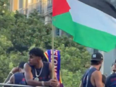 “A escolha é sua”, disse Flick sobre Lamine Yamal brandindo uma bandeira palestina