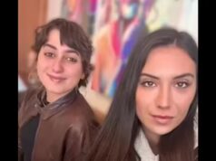 A esposa da rainha da beleza israelense Zohran Mamdani, Rama Duaji, diz que ‘se recusou a participar’ quando ele a conheceu em um café.
