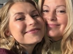 Para uma selfie: a estrela de “Rosenheim Cops” Karin Thaler é usada na série de filmes de Pilcher
