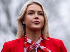 A porta-voz de Trump, Karoline Leavitt, deu à luz seu segundo filho
