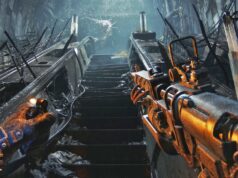 A primeira cena de jogo do Metro 2039 tem uma atmosfera apocalíptica