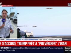 Ao visitar Palm Beach, Donald Trump expressou o desejo de resolver o conflito no Irã