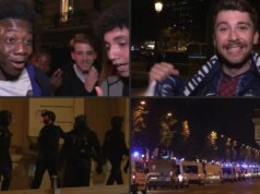Após a confirmação do PSG, imagens de torcedores de Paris entre violência e cenas de júbilo