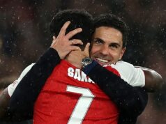 Arteta ganhou o prêmio de Melhor Treinador da Premier League 2025/2026
