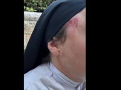 Ataque a uma freira francesa em Jerusalém: fotos do ataque e da intervenção de um turista