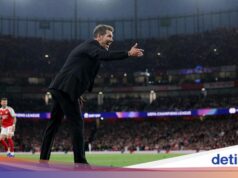 Atlético perde, Simeone disputa com técnico do Arsenal