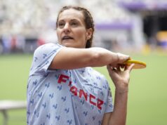 Atletismo: Aos 46 anos, Melina Robert-Michon pretende competir nos Jogos Olímpicos de Los Angeles em 2028