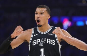 Basquete: Victor Wembanyama e os Spurs vencem o primeiro jogo contra o Oklahoma City Thunder após duas prorrogações (122-115).