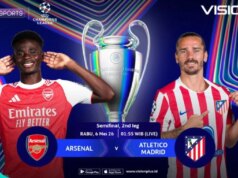 Calendário da 2ª rodada da semifinal da Liga dos Campeões: Arsenal x Atlético de Madrid, decisão final do ingresso!