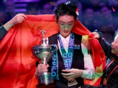 Campeão mundial Wu provavelmente ocioso: sombra negra sobre a ascensão da China ao poder na sinuca