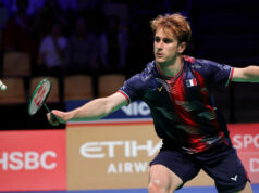 Campeonato Mundial de Equipes de Badminton: Apesar da forte oposição, os Blues perderam na final para a China